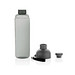 Impact auslaufsichere Wasserflasche aus RCS recyc. PET 600ml, schwarz