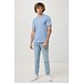 IQONIQ Brett T-Shirt aus recycelter Baumwolle, light heather blue, XXXL