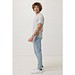 IQONIQ Brett T-Shirt aus recycelter Baumwolle, light heather grey, XXS