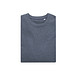 Iqoniq Denali ungefärbt. Rundhals-Sweater aus recycelter BW, ungefärbtes navy blau, L