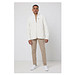 Iqoniq Diran Fleecejacke aus recyceltem Polyesterflor, neutral, XXXL