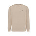 Iqoniq Etosha Lightweight Sweater aus recycelter Baumwolle, desert, L