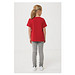 Iqoniq Koli Kids T-Shirt aus recycelter Baumwolle, rot, 5-6 y