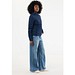 IQONIQ Maiko Damen Steppjacke aus recyceltem Polyester, navy blau, S