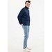 IQONIQ Maiko Herren Steppjacke aus recyceltem Polyester, navy blau, S
