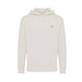 Iqoniq Rila Lightweight Hoodie aus recycelter Baumwolle, ivory white, XL