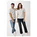 Iqoniq Sierra Lightweight T-Shirt aus recycelter Baumwolle, ungefärbte helles Grau, S