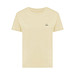 Iqoniq Yala Damen T-Shirt aus recycelter Baumwolle, cream yellow, M