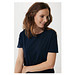 Iqoniq Yala Damen T-Shirt aus recycelter Baumwolle, navy blau, L
