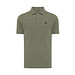 Iqoniq Yosemite PiquÃ©-Poloshirt aus recycelter Baumwolle, heather green, XXL