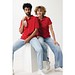 IQONIQ Yosemite Piqué-Poloshirt aus recycelter Baumwolle, rot, XXS