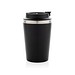 Java 350ml doppelwandiger Becher aus RCS recyceltem PP, schwarz