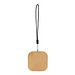 Kabel- und Adapterset in einer Bambusbox, beige