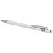 Kish Kugelschreiber mit silbernem Finish, weiss