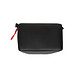 Kleines Erste-Hilfe-Set in RCS recycelter Nubuk-PU Tasche, schwarz