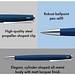 Kugelschreiber LAMY studio, imperialblue