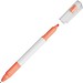 Kugelschreiber mit Textmarker Lens,orange