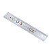 Lineal 16 cm, transparent