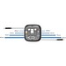 MagCable 5in1 roll square, Schwarz