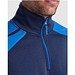 Maverick Pullover für Herren mit halbem Reißverschluss, 280 g/m2, marineblau, 3XL