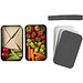 MIYO Doppel-Lunchbox, doppellagig, grau