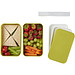 MIYO Doppel-Lunchbox, doppellagig, limone, limone, weiß
