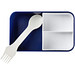 MIYO Lunchbox, blau/blau