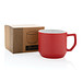 Keramiktasse Calla, 350 ml, rot