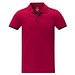 Morgan Polo für Herren, zweifarbig, rot, 3XL
