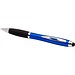 Nash RCS Stylus Kugelschreiber aus recyceltem Kunststoff mit farbigem Schaft und schwarzem Griff (blaue Tinte), royalblau