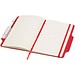 Nexus A5 Hardcover Notizbuch mit Kugelschreiber und Bleistiftset (schwarze Mine), rot
