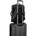 NIAMEY. Tasche aus hochdichtem, recyceltem 300D-Polyester für Laptop 15'6", Dunkelgrau