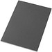 Novella Austen A5 Softcover Notizbuch aus Recyclingmaterial – 50 Blatt, kohle