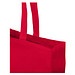 Odessa 220 g/m² recycelte Baumwoll Tragetasche 13L, rot