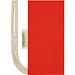 Odisha 140 g/m² OCS Bio-Sportbeutel 5L, rot