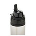 Omni Sip Wasserflasche 800ml aus RCS RPET, schwarz