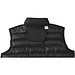 Pallas GRS recycelter wattierter Bodywarmer für Damen, schwarz, XXL