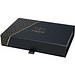 Parker IM achromatisches Kugelschreiber- und Tintenroller-Set mit Geschenkbox, grau