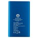 Pep 4000 mAh Type-C Powerbank aus recyceltem Aluminium, royalblau