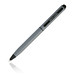 Pierre Cardin® CELEBRATION Set aus Rollerball Touchpen und Kugelschreiber Stylus, grau