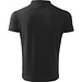 Polohemd Herren Pique Polo, S, anthrazit melliert