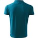 Polohemd Herren Pique Polo, S, dunkeltürkis