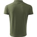 Polohemd Herren Pique Polo, S, khaki