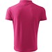 Polohemd Herren Pique Polo, S, purpur