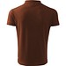 Polohemd Herren Pique Polo, S, schokolade