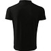 Polohemd Herren Pique Polo, XL, schwarz