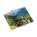 POLYCLEAN rPET Brillenputztuch 21x15 cm im Papieretui, weiss / individuell