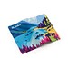POLYCLEAN rPET Displaytuch 18x15 cm im Papieretui , weiss / individuell