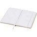 Reed A6 Hardcover Notizbuch, blanko, aus recyceltem Material, weiss