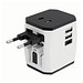 Reiseadapter TRAVEL POWER,weiß
